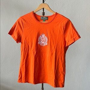 Lauren Ralph Lauren Embroidered Shirt Size Large